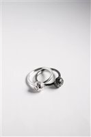 Anello Raw Taste Moon Brim in Argento BH13S-57 - BH13S-57